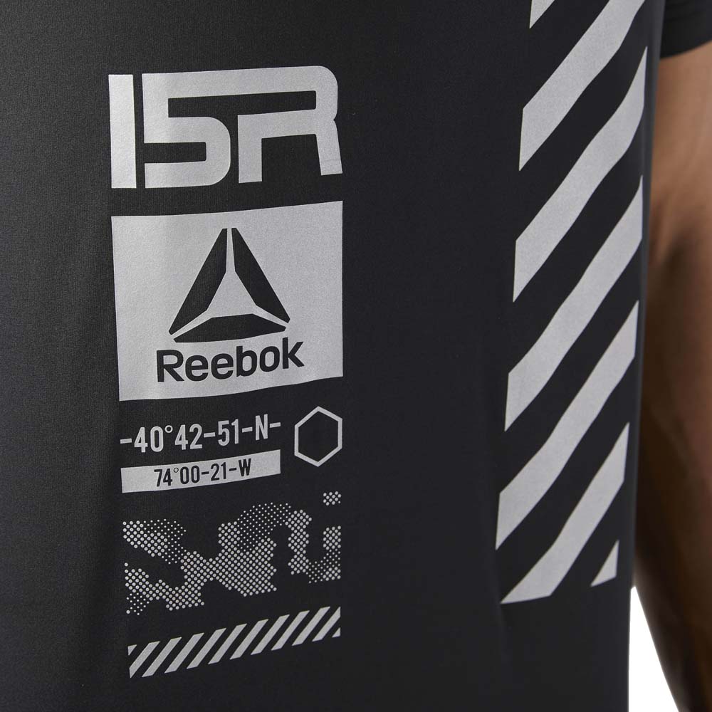 Reebok One Series Reflective Kurzarm T-Shirt