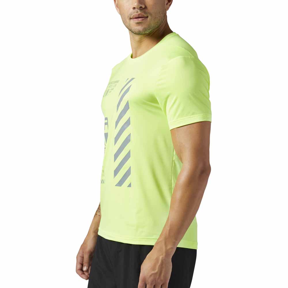 Reebok One Series Reflective Short Sleeve T-Shirt