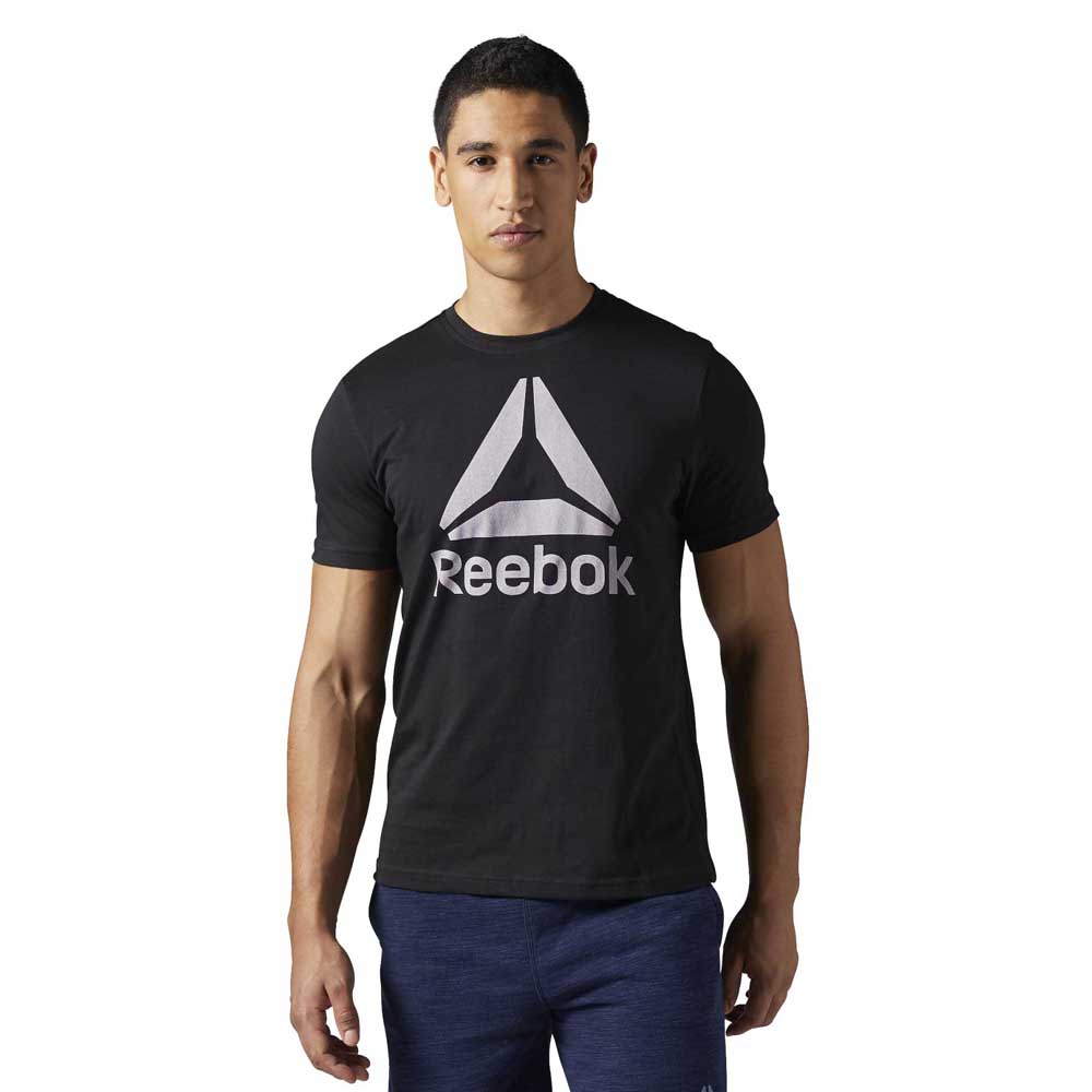 Reebok T-Shirt Manche Courte Stacked Logo Crew