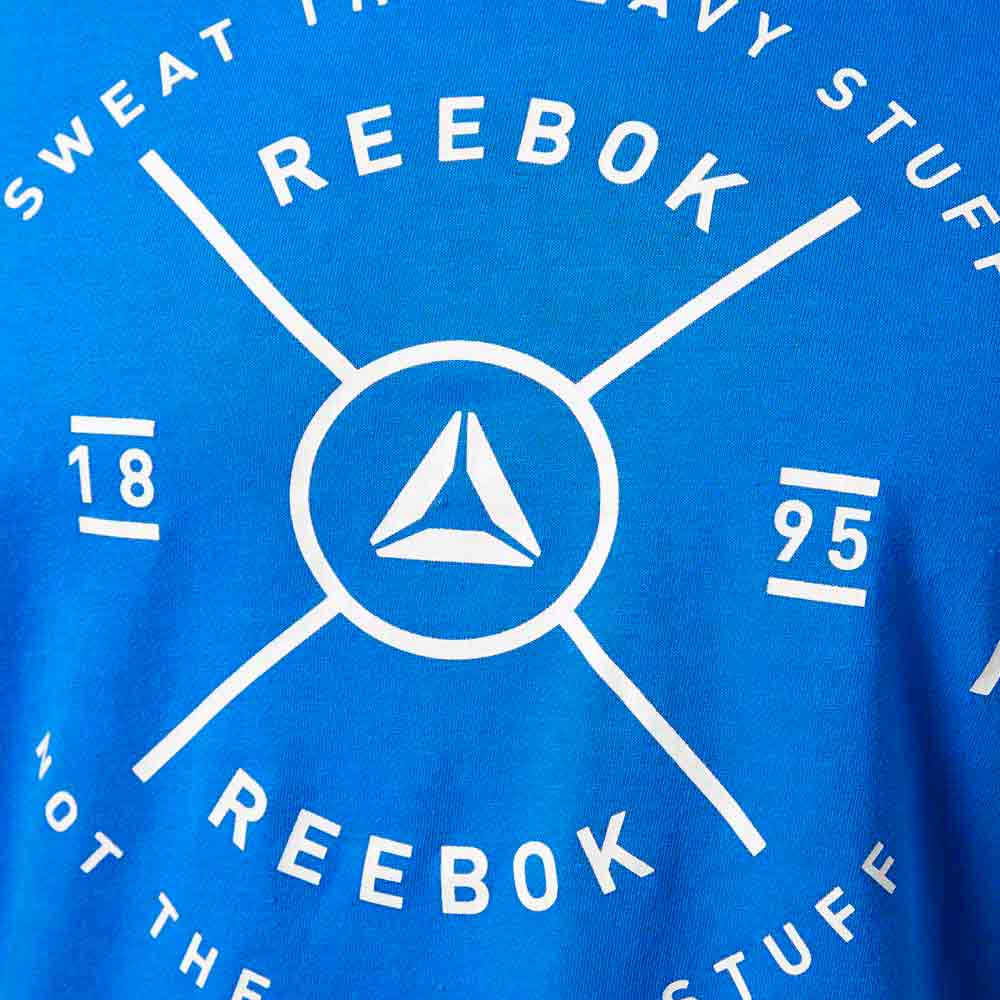 Reebok Sweat The Heavy Stuff Korte Mouwen T-Shirt