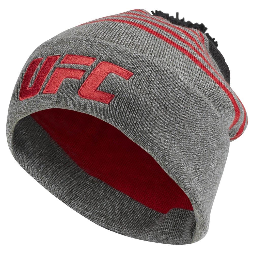fort salami Redenaar Reebok UFC Cuffed Pom Knit Beanie Grey | Traininn