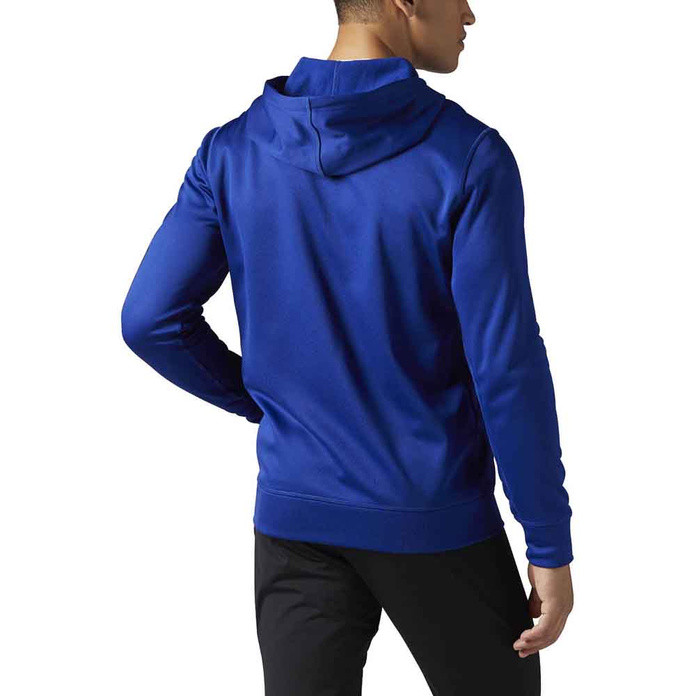 Reebok Workout Ready Fleece Graphic Full Zip Sweatshirt