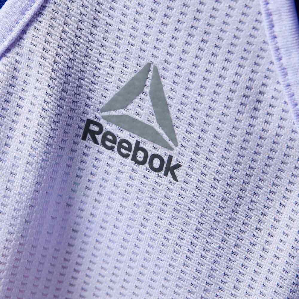 Reebok T-shirt Sans Manches Workout Ready Square Mesh Graphic