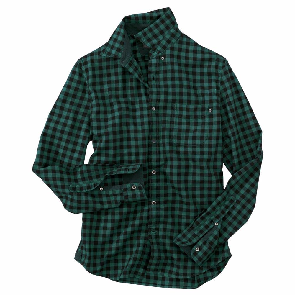 timberland-black-river-flannel-medium-gingham-garment-dye-langarm-hemd