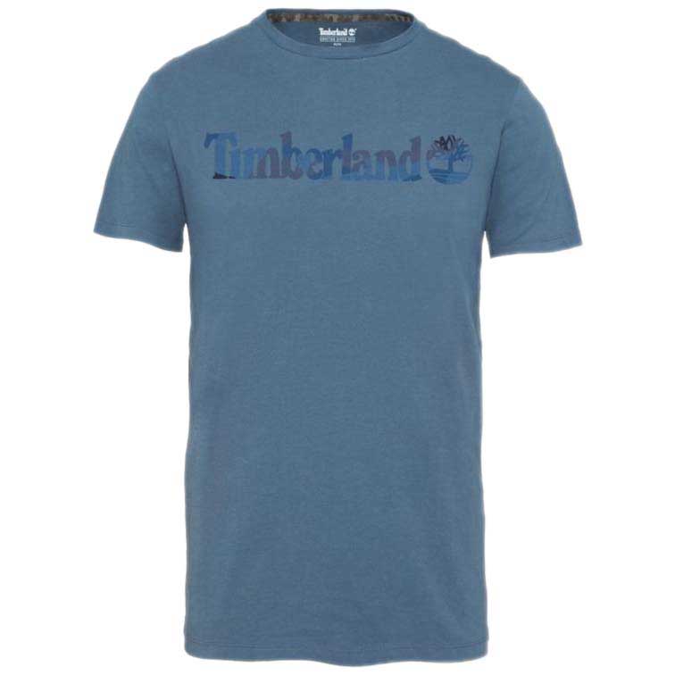 Timberland Camiseta Manga Curta Dunstan River Camo Print Brand