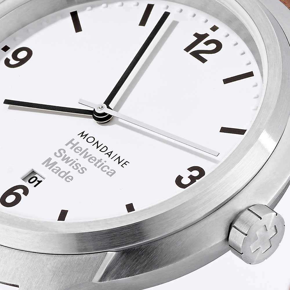 Mondaine Helvetica No1 43 Bold Watch