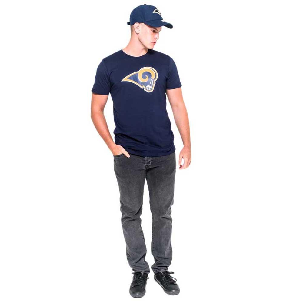New era Camiseta de manga curta Los Angeles Rams Team Logo