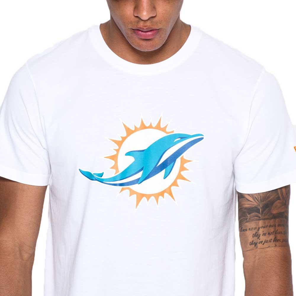 New era Camiseta de manga curta Miami Dolphins Team Logo