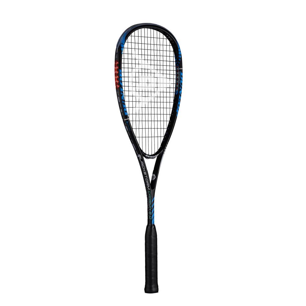 Tablet verlangen Met bloed bevlekt Dunlop Blackstorm 4D Carbon 2.0 Squash Racket Blue | Smashinn