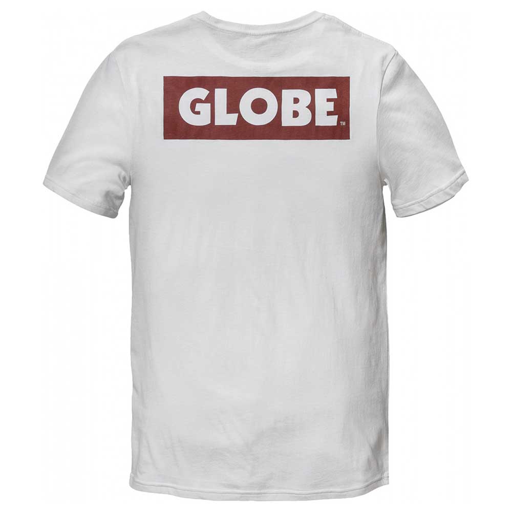 Globe Sticker II Short Sleeve T-Shirt