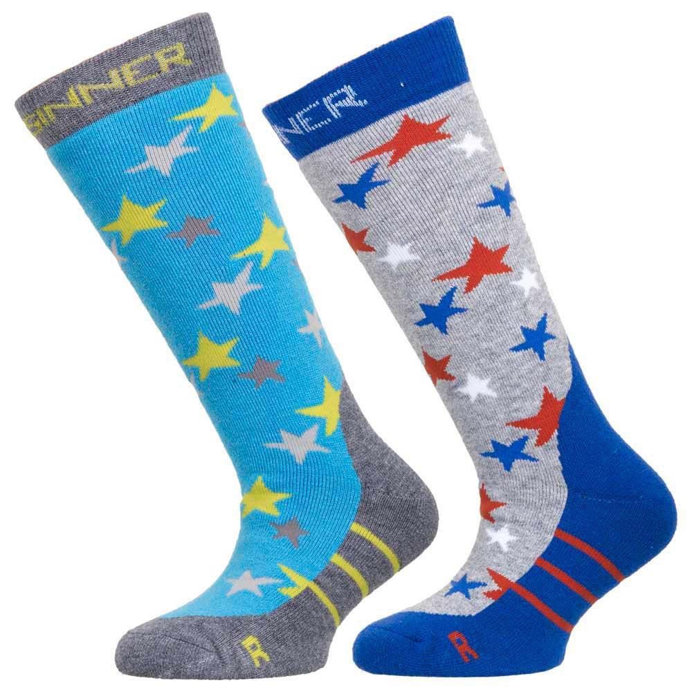 sinner-stars-socks-2-pairs