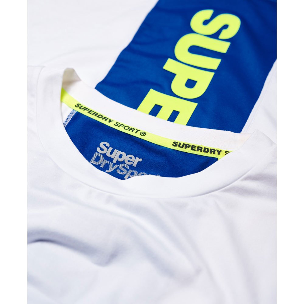 Superdry Sports Athletic Panel Kurzarm T-Shirt