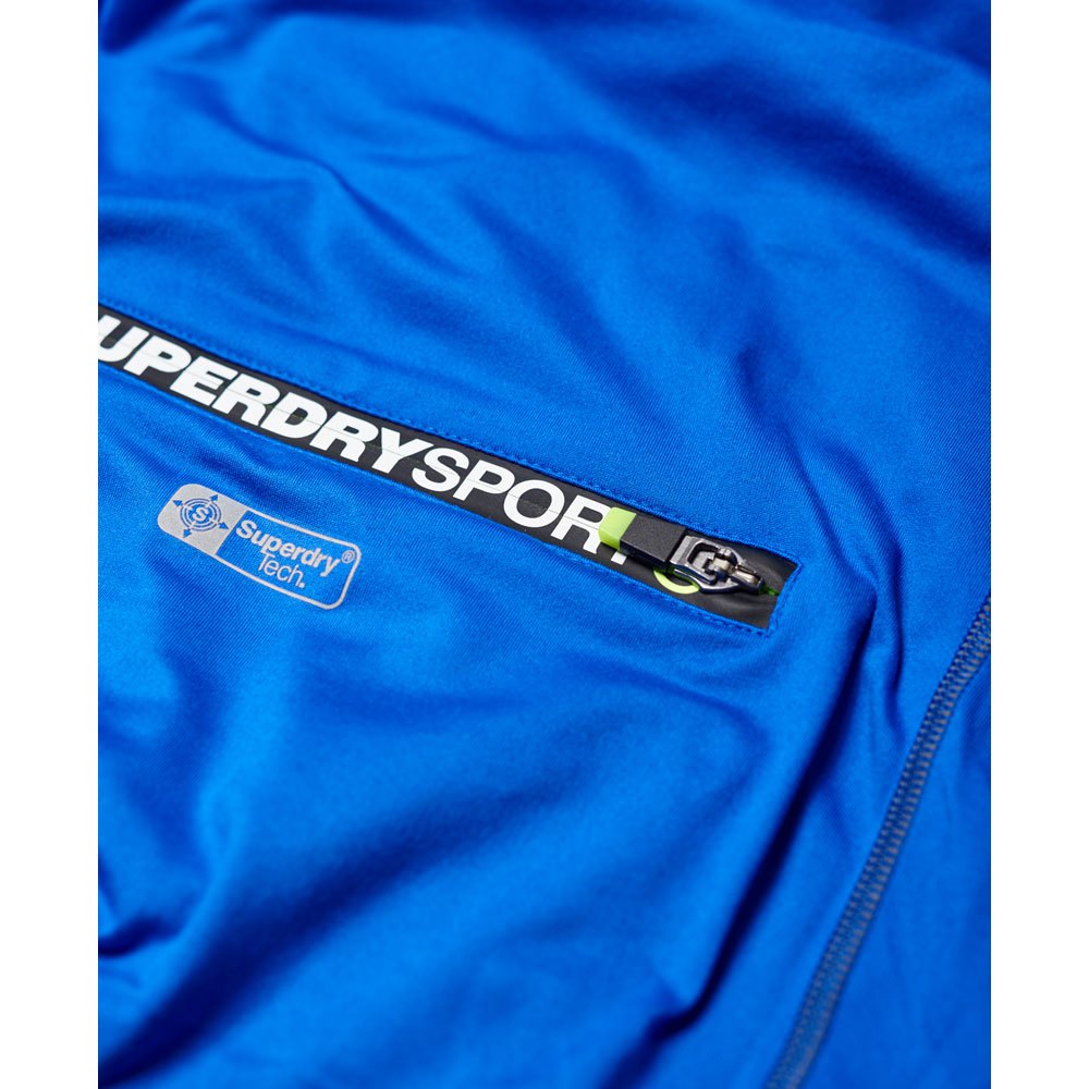 Superdry Sports Athletic Panel Sweatshirt Met Capuchon