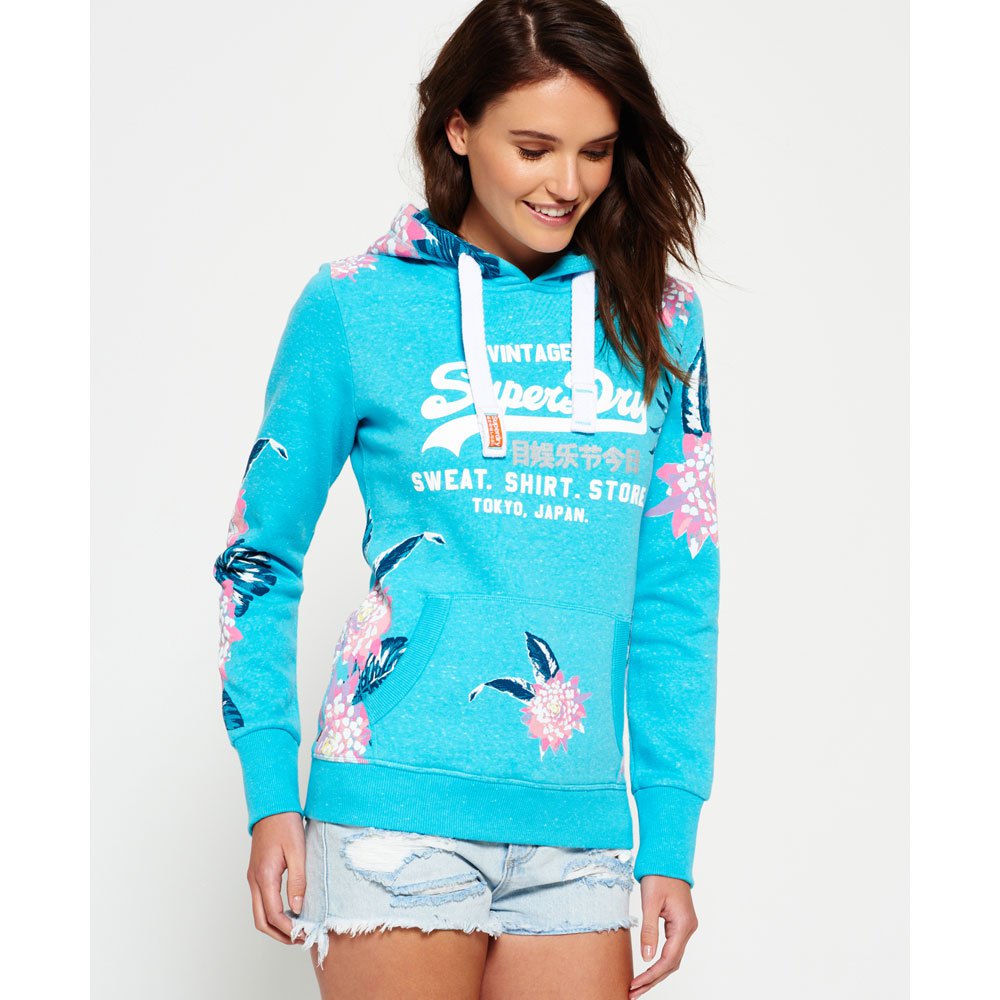 Superdry Shop All Over Print Pullover
