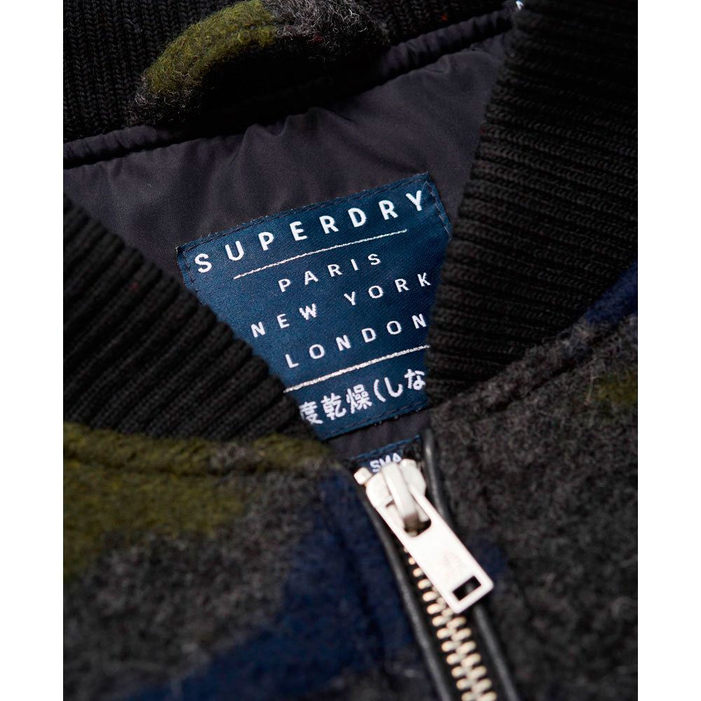 Superdry Chaqueta Bomber Evie Wool