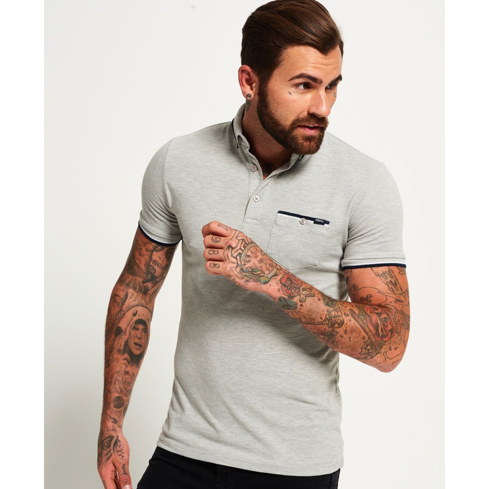 Superdry Polo Manche Courte City Tipped Field