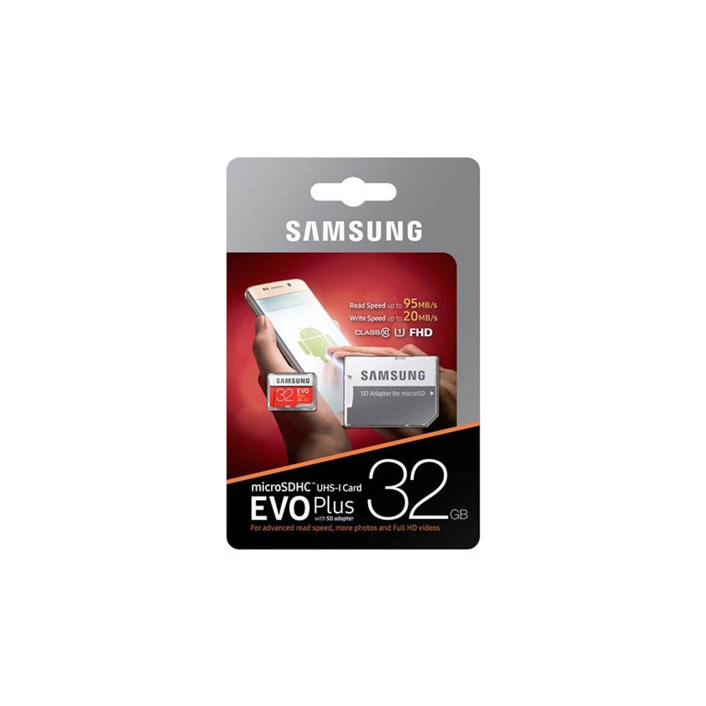 Samsung Hukommelseskort SDHC Evo Plus Class 10