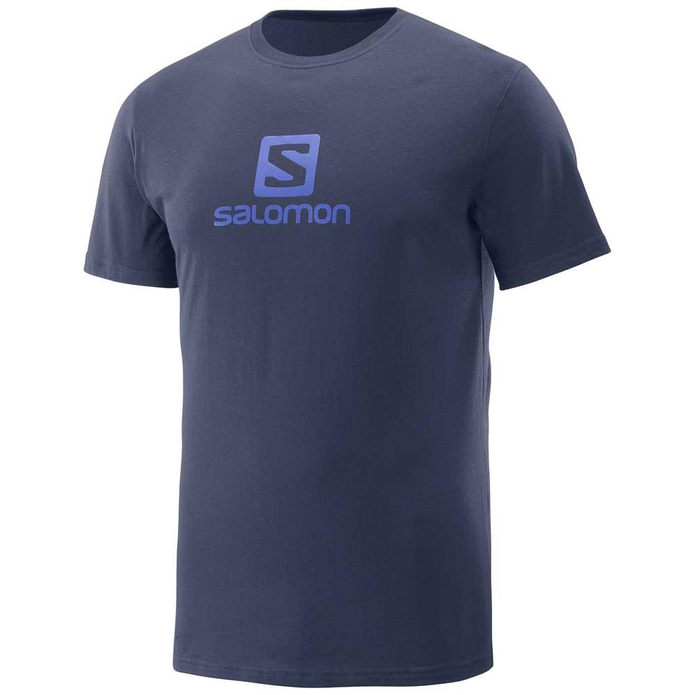 salomon-t-shirt-manche-courte-coton-logo