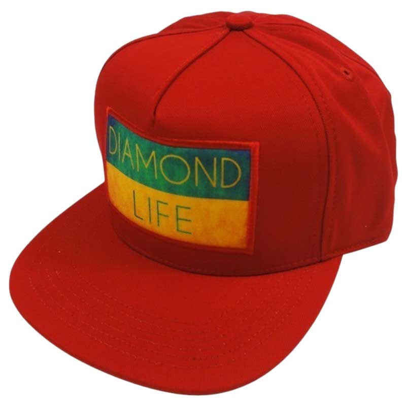 diamond-life-flag-snapback-cap