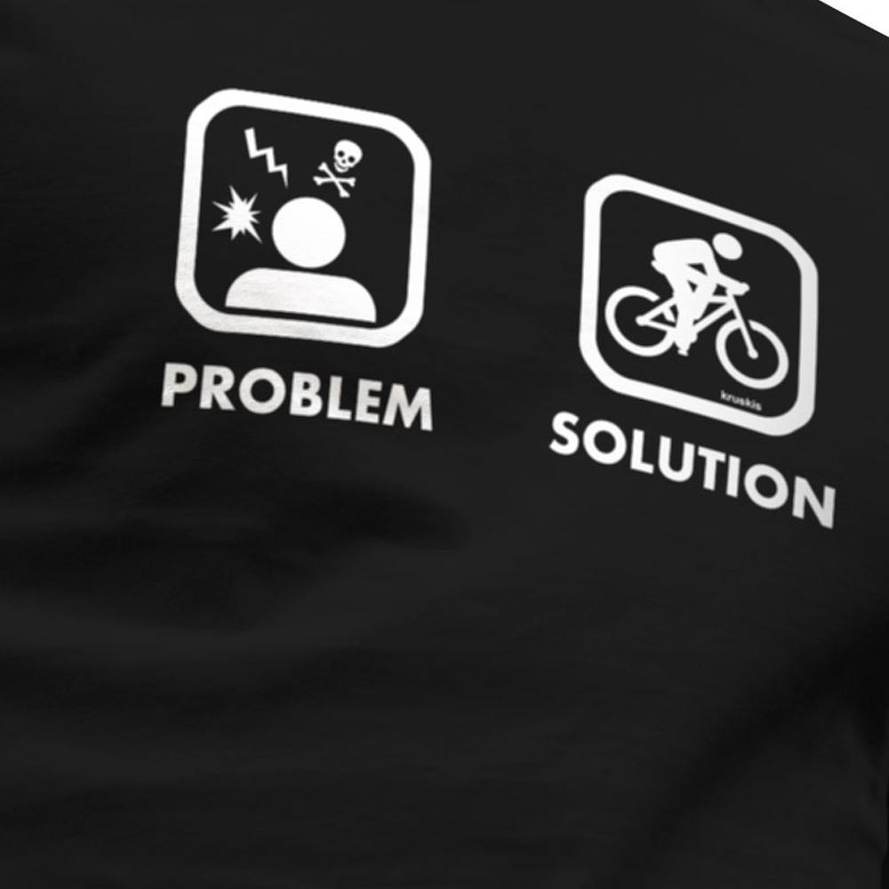 Kruskis Camiseta de manga curta Problem Solution Bike