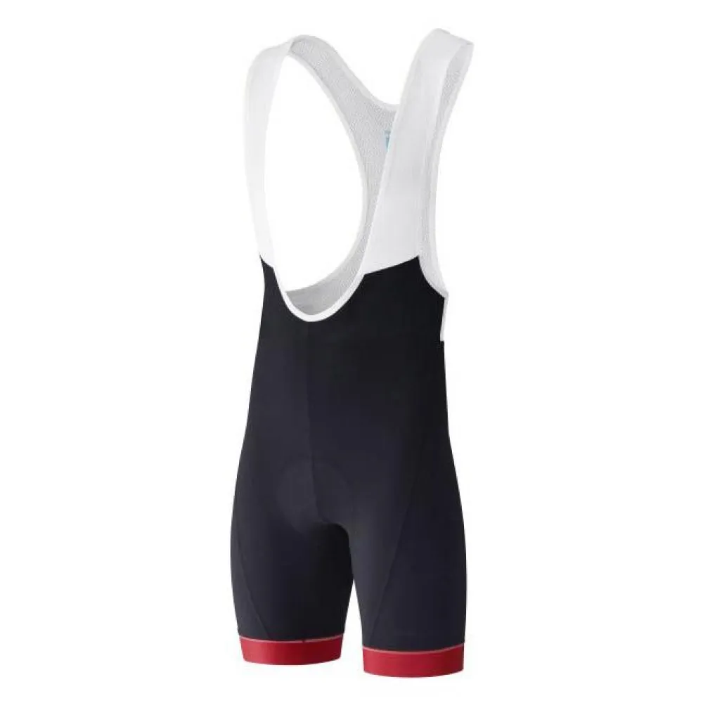 Shimano Advanced Bib Shorts, White Bikeinn