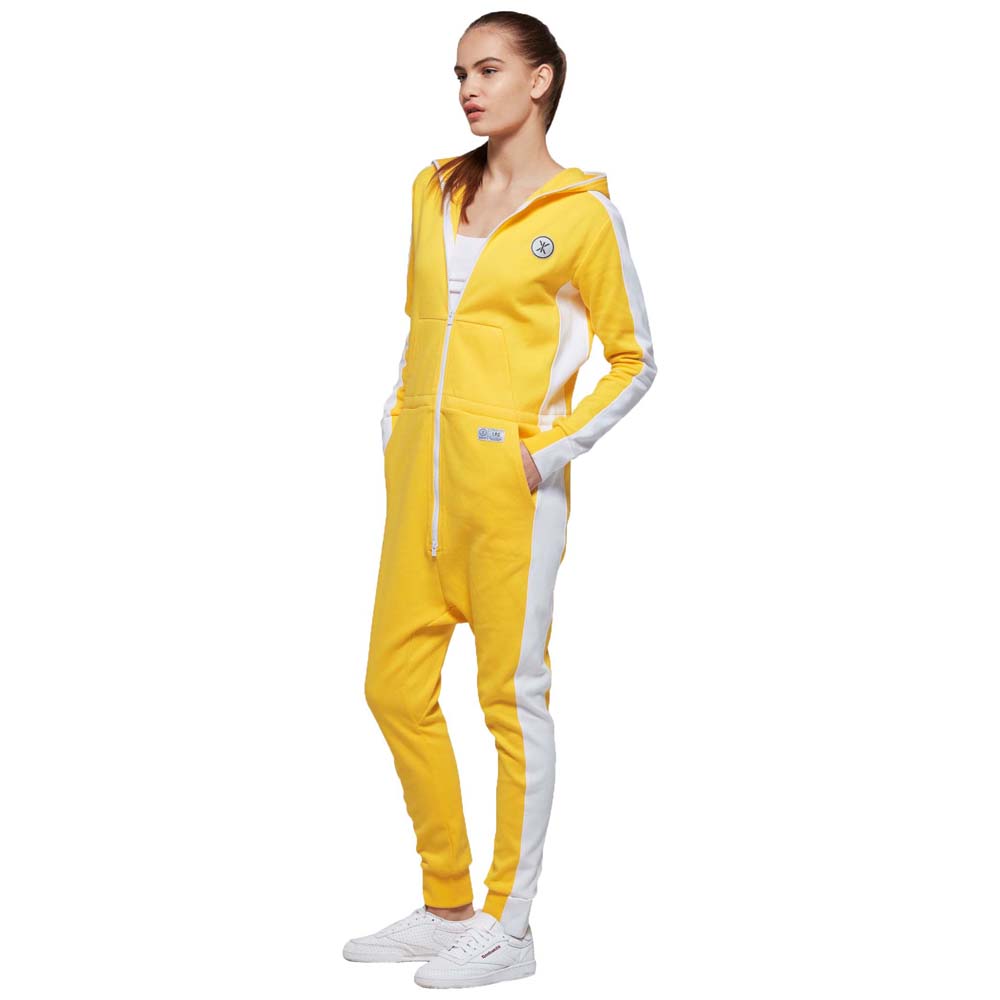Jumpsuit Adidas Yellow size 44 IT in Polyester - 35790219