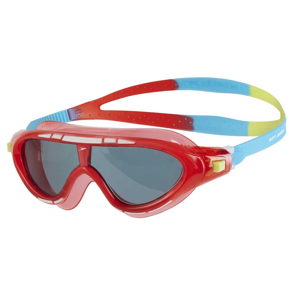 Red Smoke Junior 6-14 Speedo  Biofuse Rift Swimming Mask Goggles 