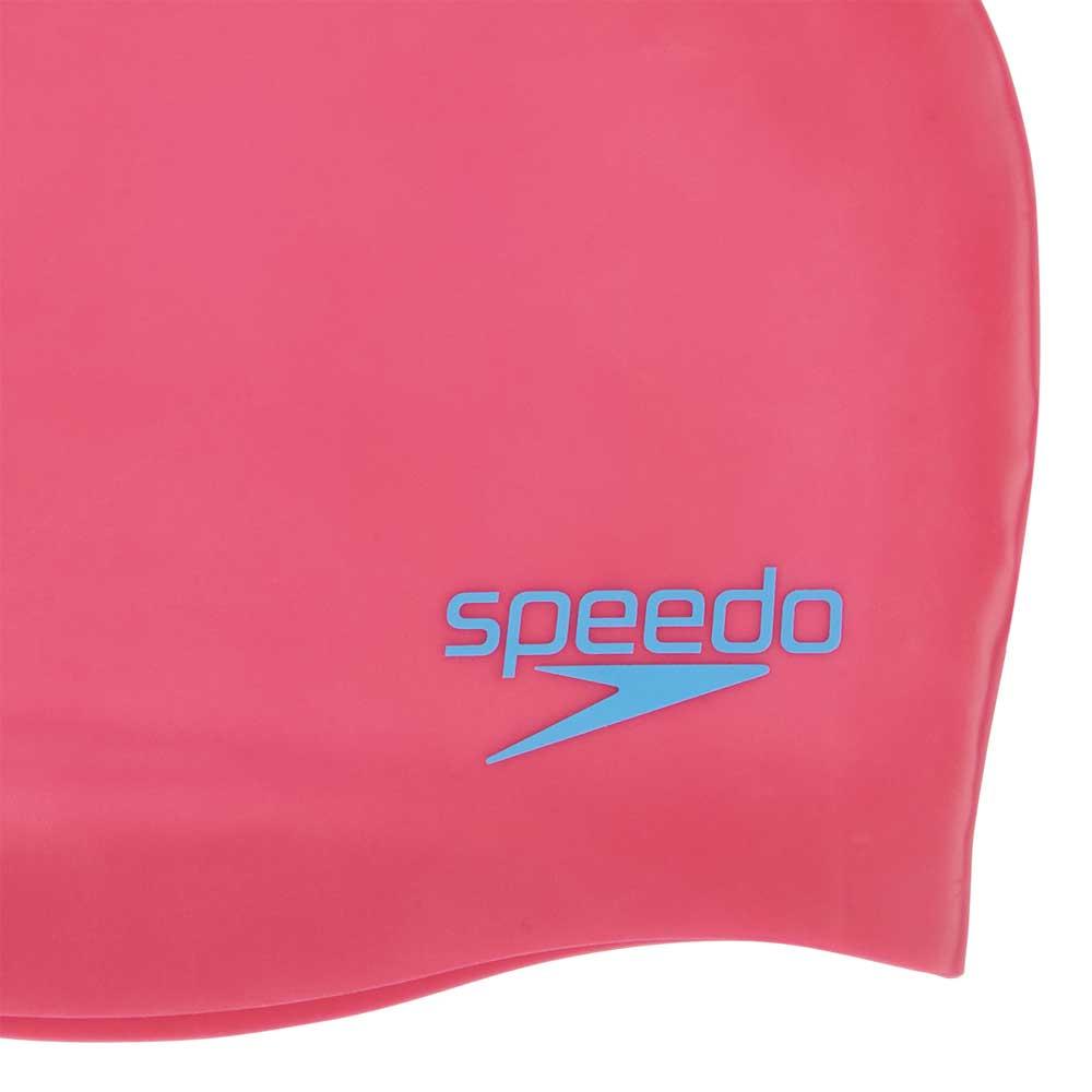 Speedo Plain Moulded Silicone Junior Schwimmkappe