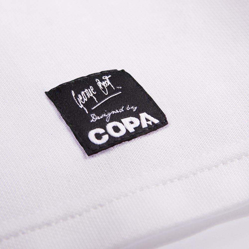 Copa George Best L.A. Aztecs 1977-78 Short Sleeve T-Shirt White