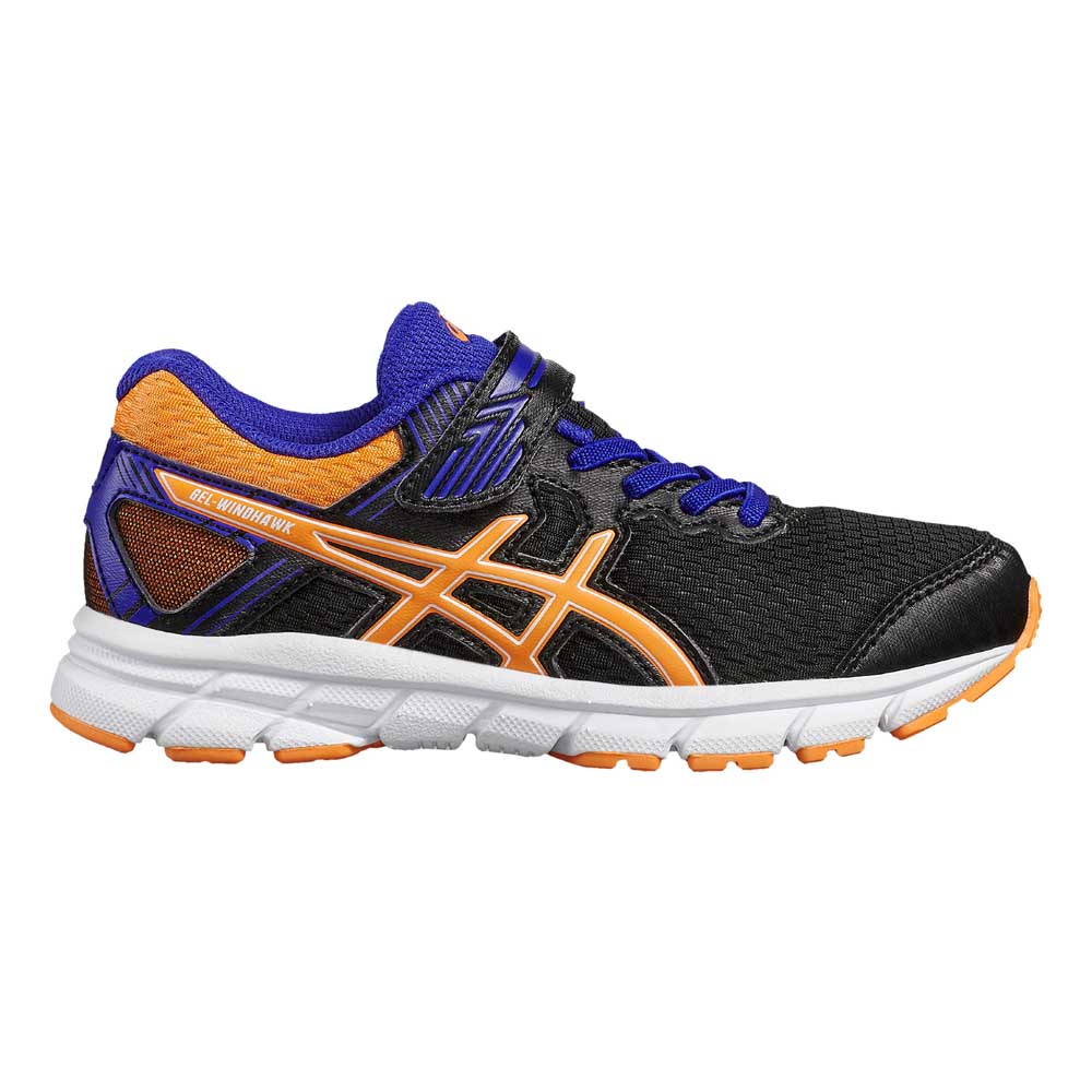 county Reliable request Asics Gel Windhawk PS Running Shoes Black | Runnerinn