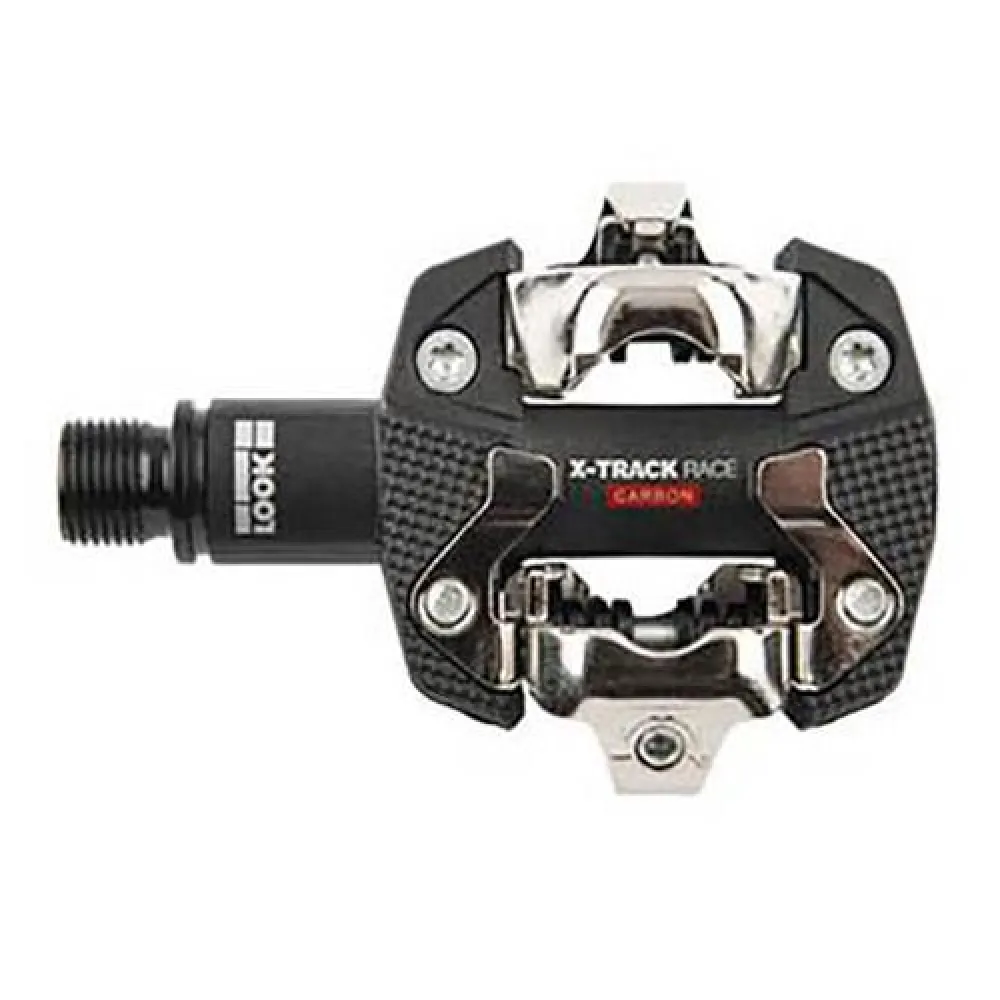 LOOK SPDペダル X TRACK RACE CARBON カーボン ペダル Look X-Track Race Carbon ペダル, 黒 | Bikeinn