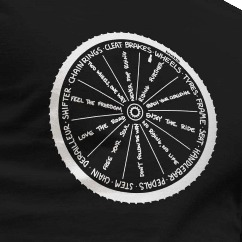 Kruskis Camiseta de manga curta Wheel