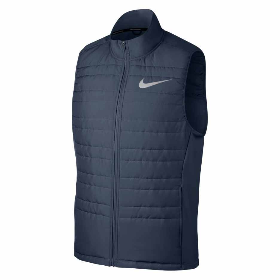 tímido Ordenador portátil Meditativo Nike Filled Essential Vest Blue | Runnerinn