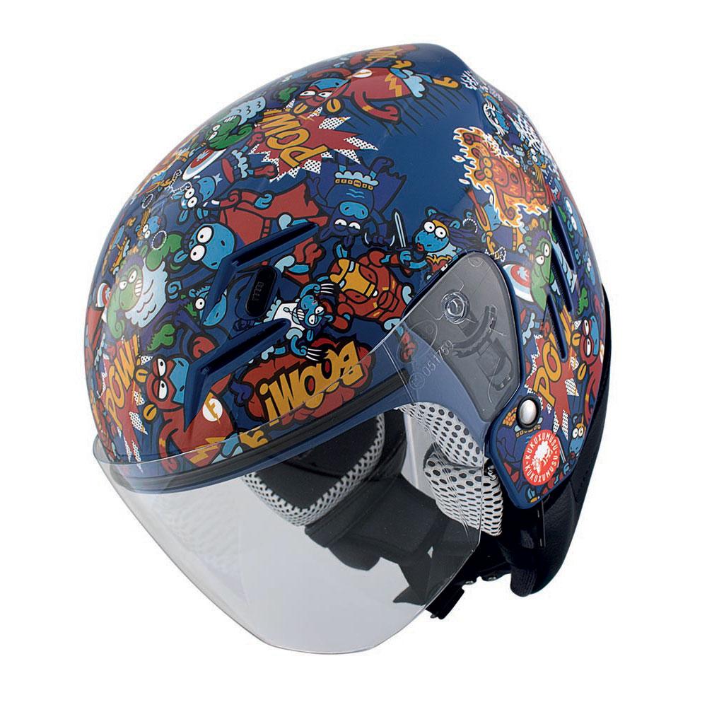 Shiro helmets Casque Jet SH-20 Supersheep Mix