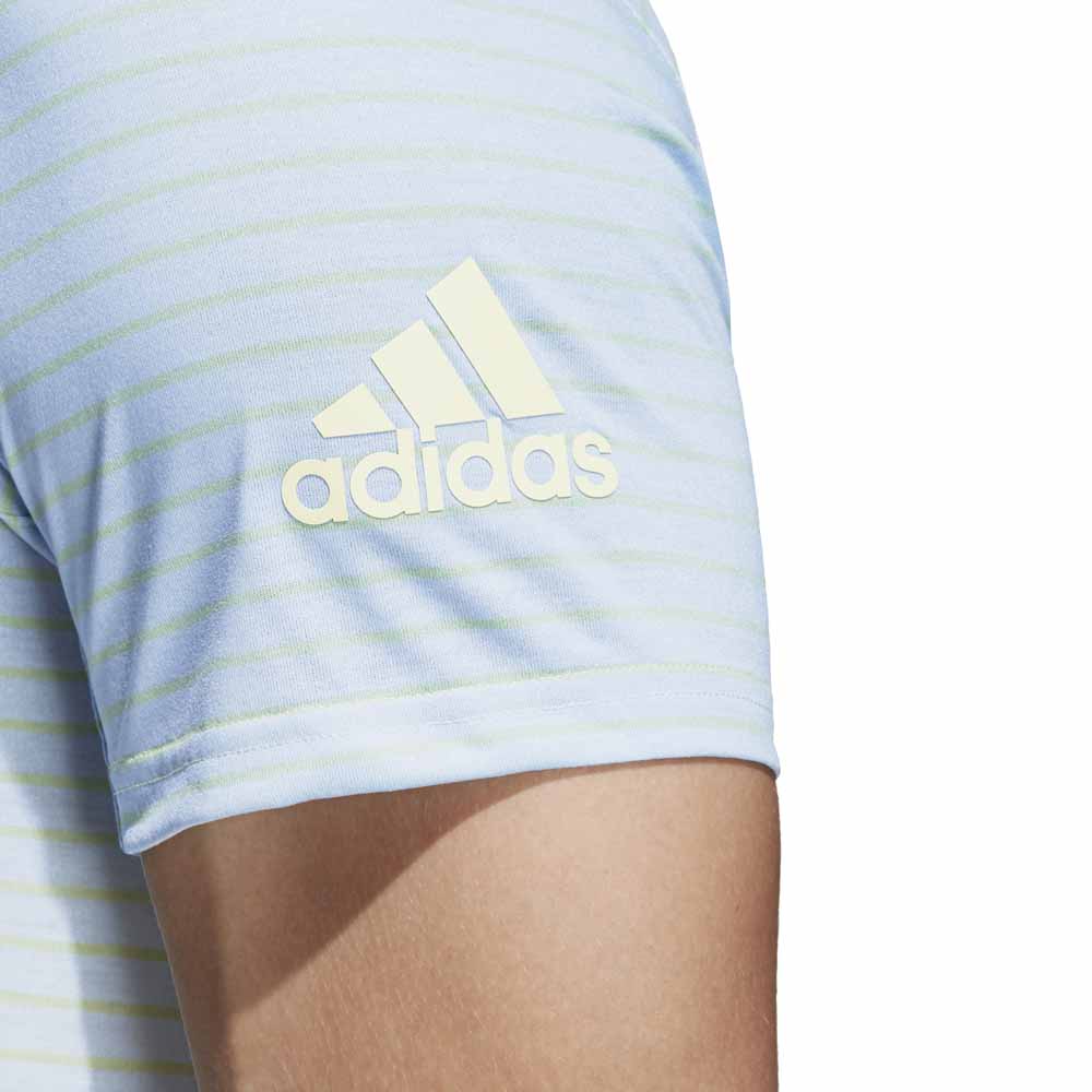 adidas Melbourne Striped T-shirt med korte ærmer