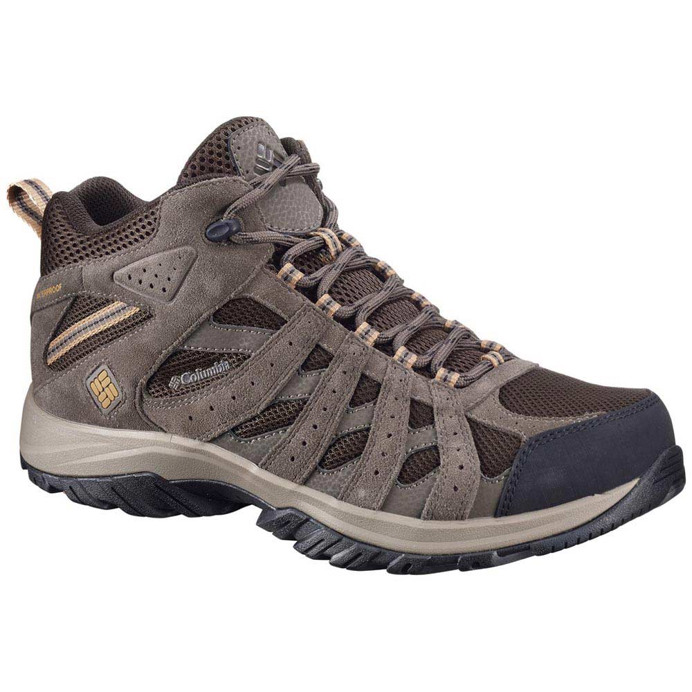 COLUMBIA Canyon Point Mid Leather 1831541089 Waterproof Outdoor Shoes Boots Mens 