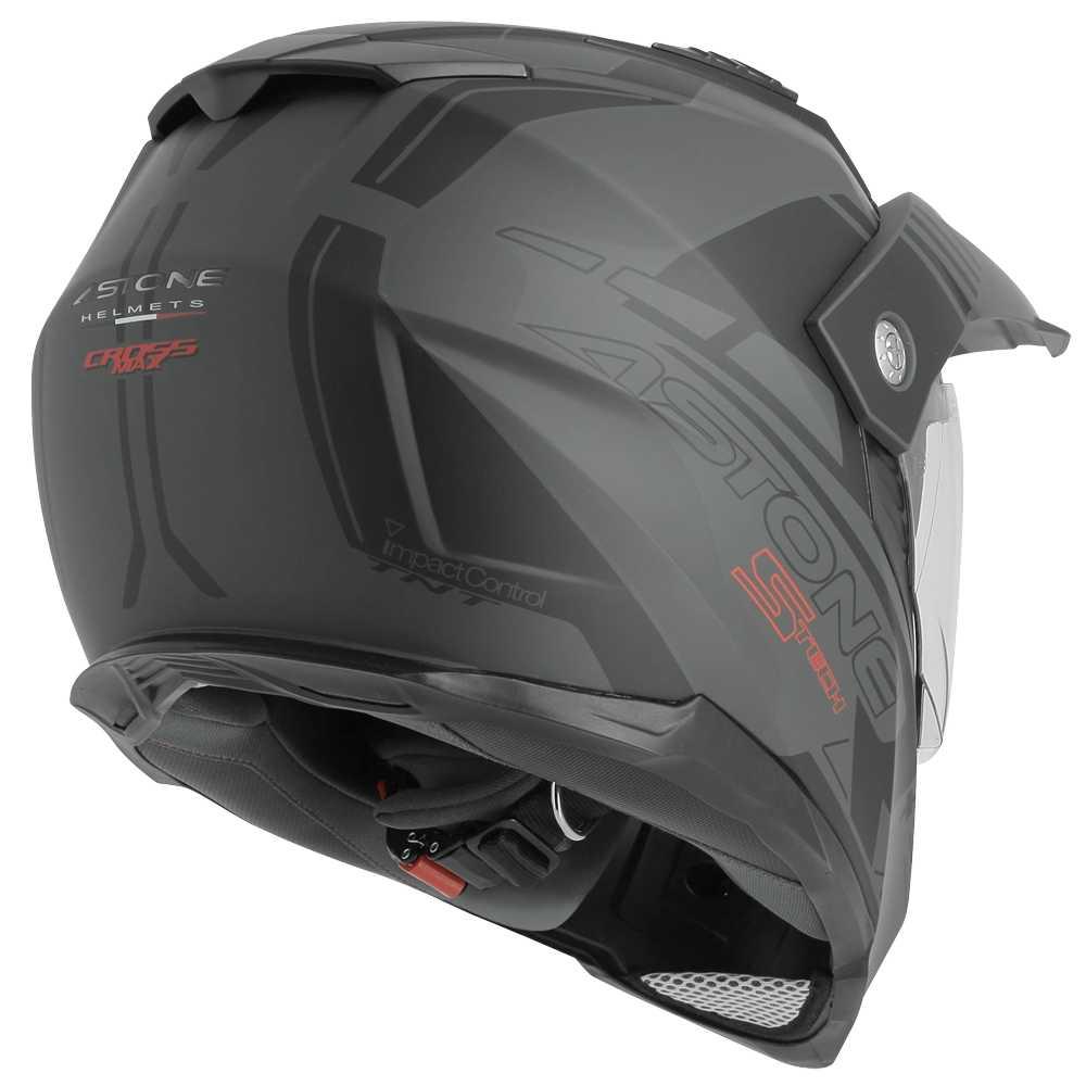Astone Crossmax Graphic Stech Volledig Gezicht Helm