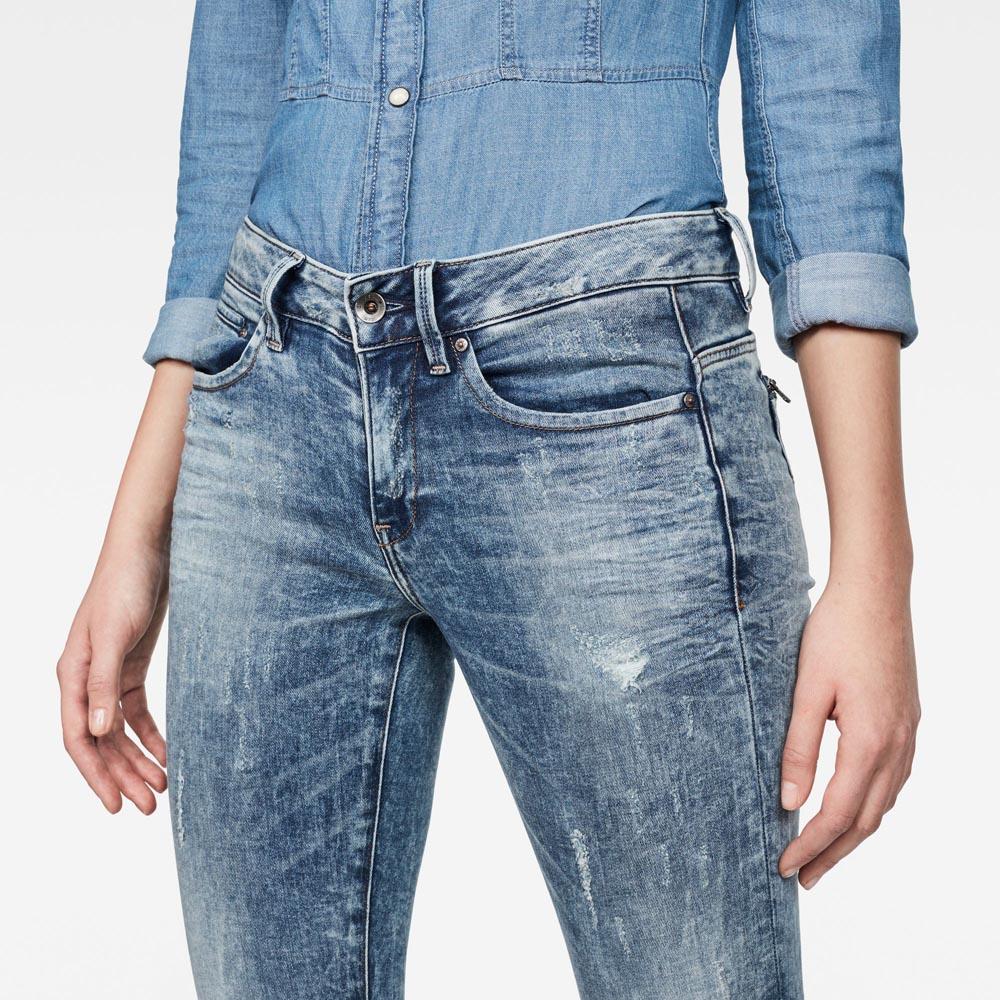 G-Star Midge Zip Mid Waist Skinny jeans