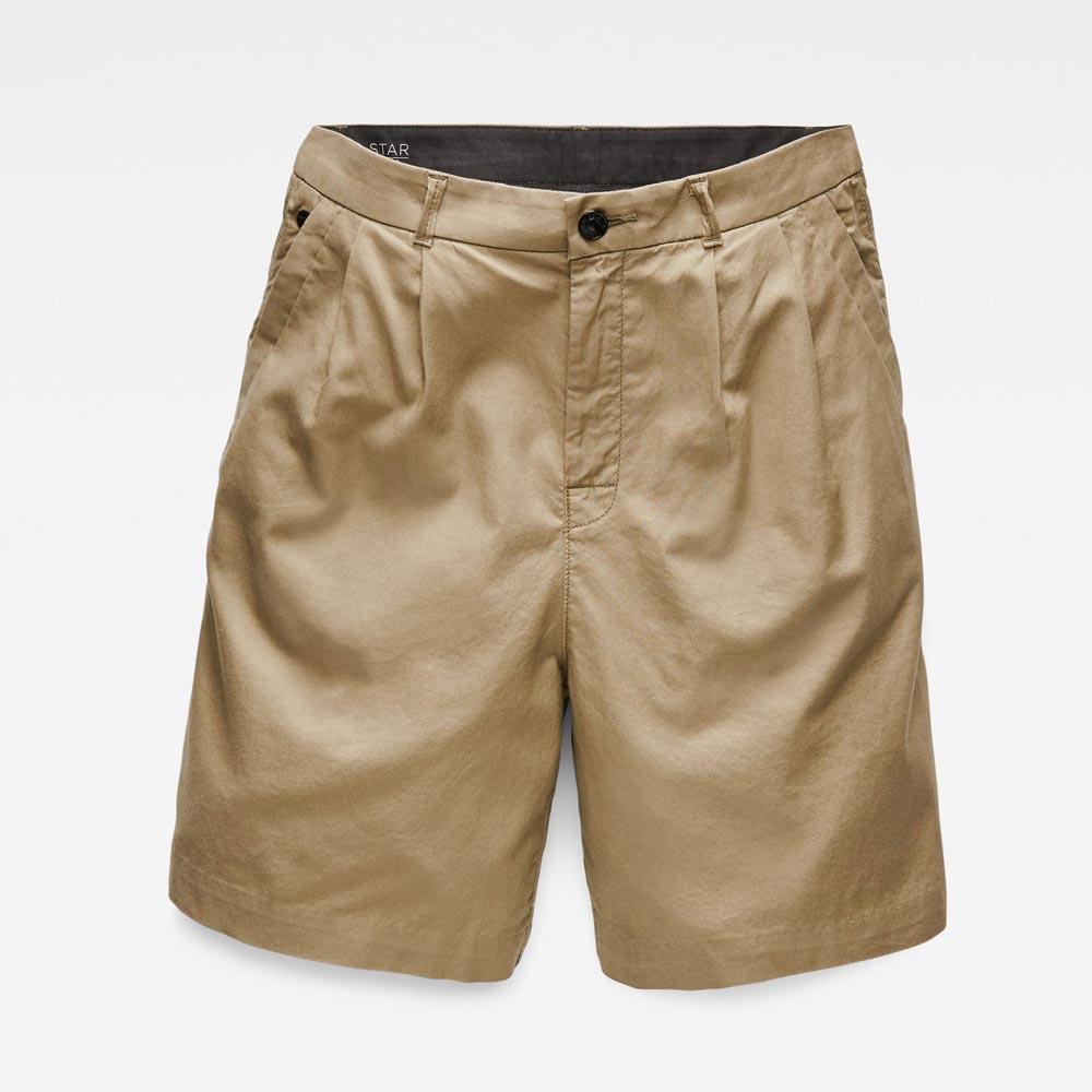 g-star-pantalones-cortos-bronson-cintura-alta-loose-pleated-bermuda