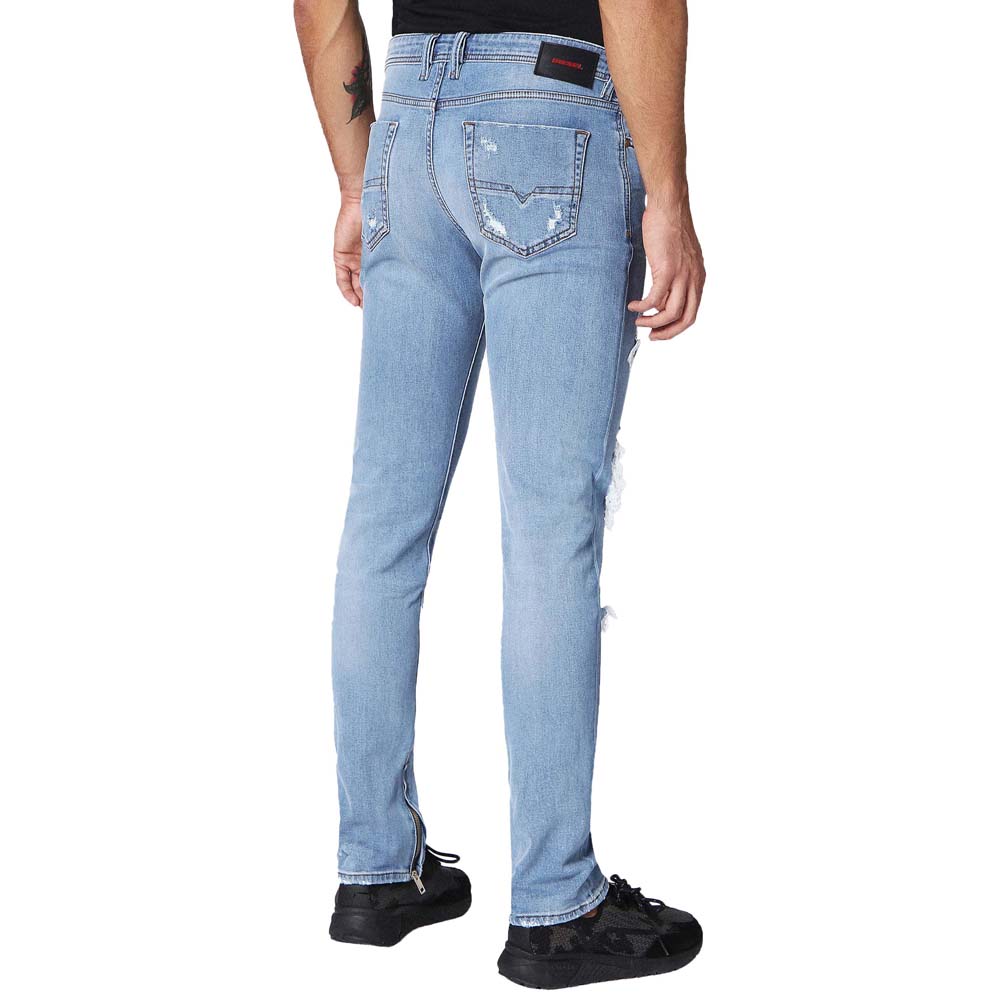 Diesel Deep Zip Jeans | Dressinn