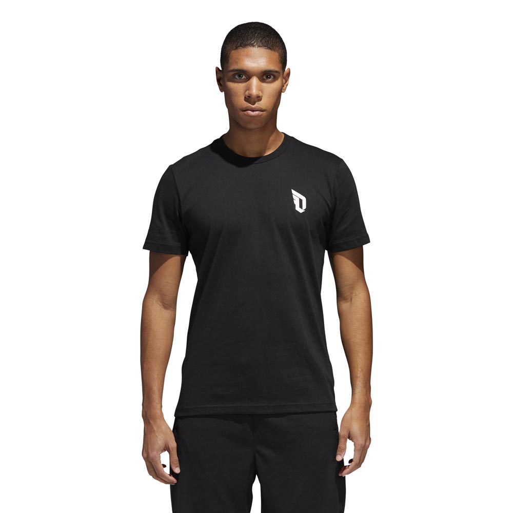 adidas Dame Short T-Shirt Black | Goalinn