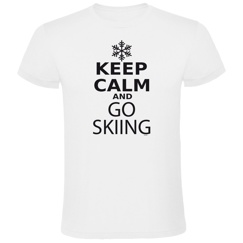 kruskis-keep-calm-and-go-skiing-kortarmet-t-skjorte