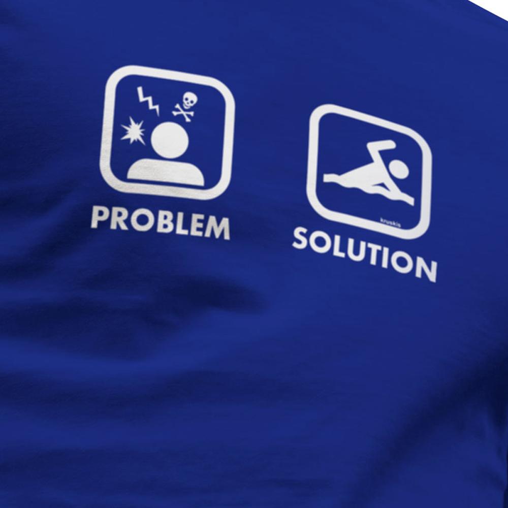 Kruskis Camiseta de manga curta Problem Solution Swim