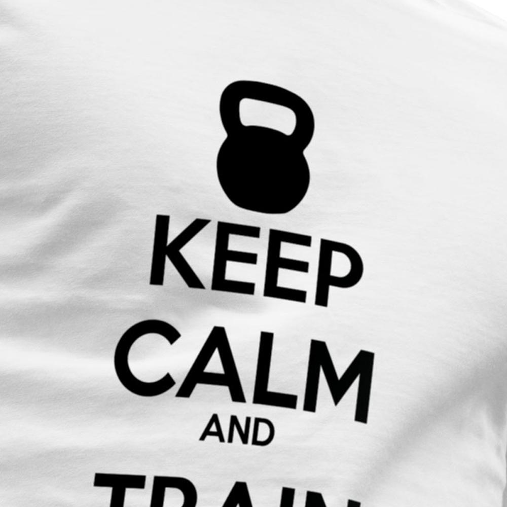 Kruskis Keep Calm And Train lyhythihainen t-paita
