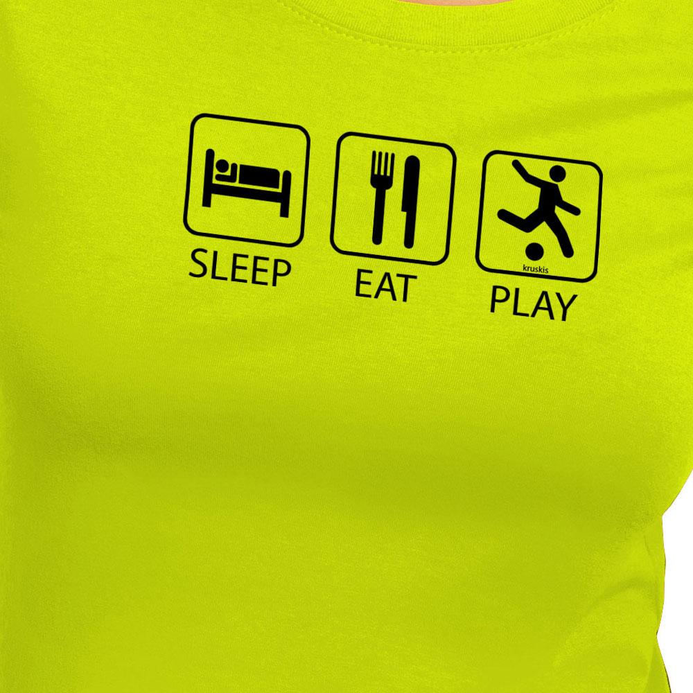 Kruskis Sleep Eat And Play Football short sleeve T-shirt