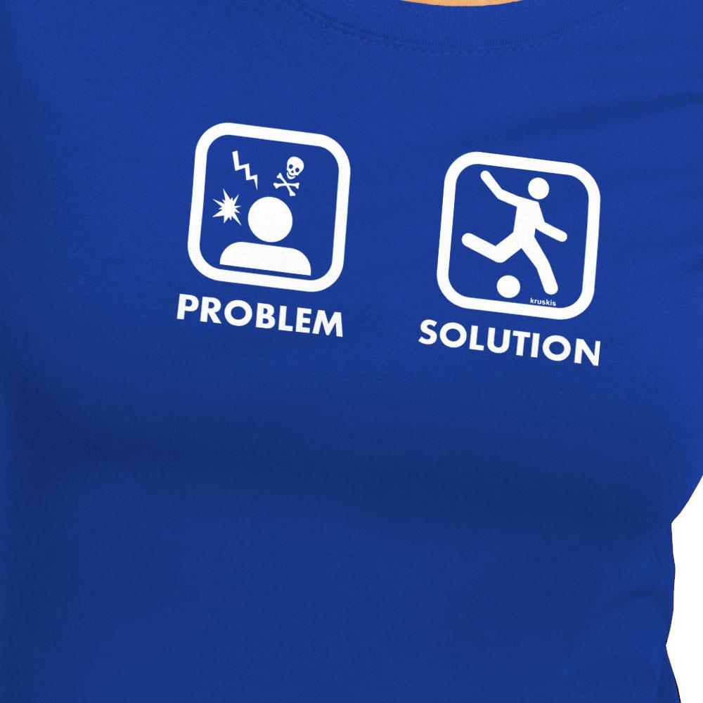 Kruskis Camiseta de manga curta Problem Solution Play Football