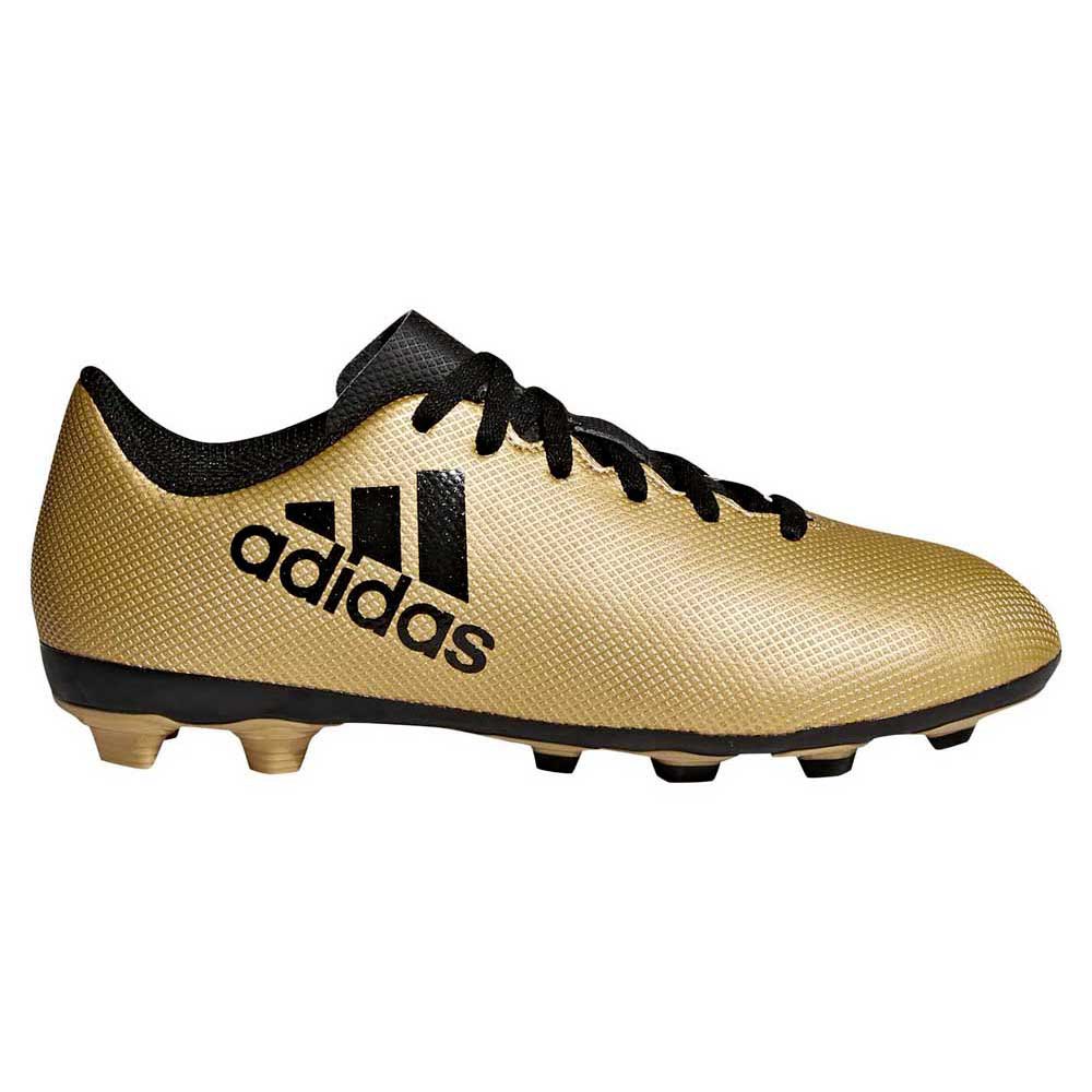 adidas X 17.4 FXG Boots Golden Goalinn