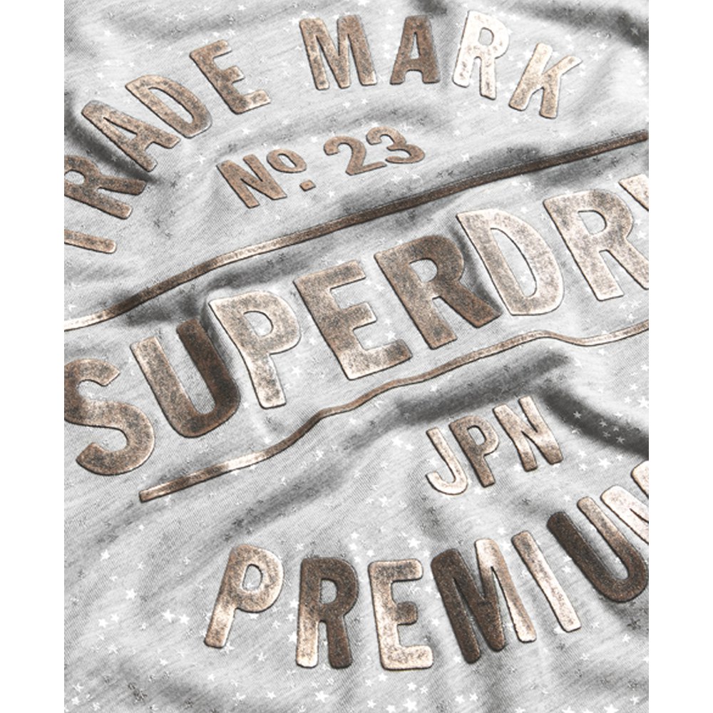 Superdry Trademark Star All Over Print Boxy T-shirt med korta ärmar
