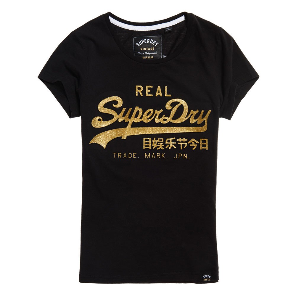 superdry-vintage-logo-emboss-glitter-kurzarm-t-shirt