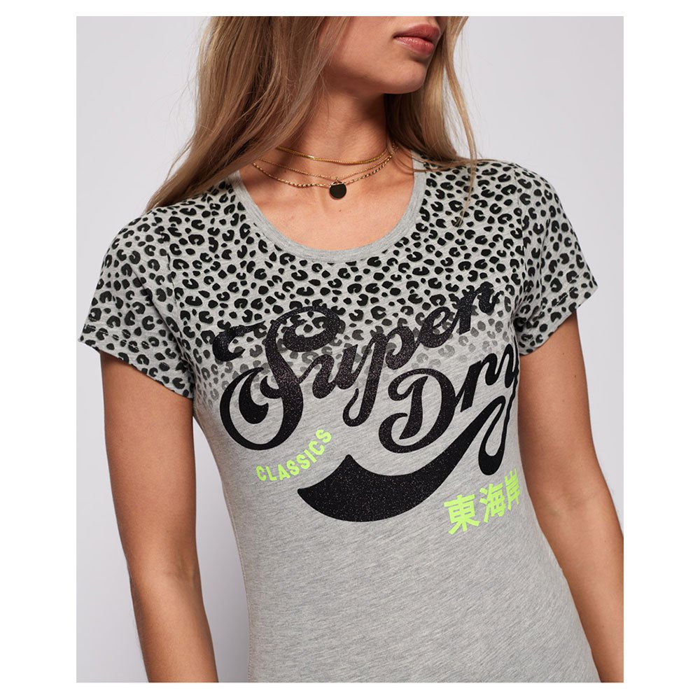 Superdry Leopard Spot Short Sleeve T-Shirt